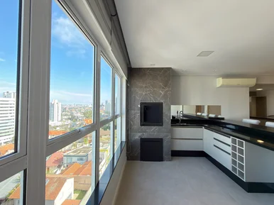 Edifício Gran Torino ? Amplo Apartamento Semimobiliado Com 3 Suítes E 3 Vagas