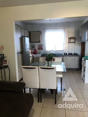 Casa à Venda 2 Quartos, 1 Vaga, 57.25m², Cará-cará, Ponta Grossa - Pr