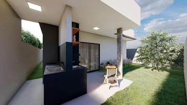 Casa à Venda No Condomínio Le Parc - 70m² De área útil, 279,37m² De Terreno E 03