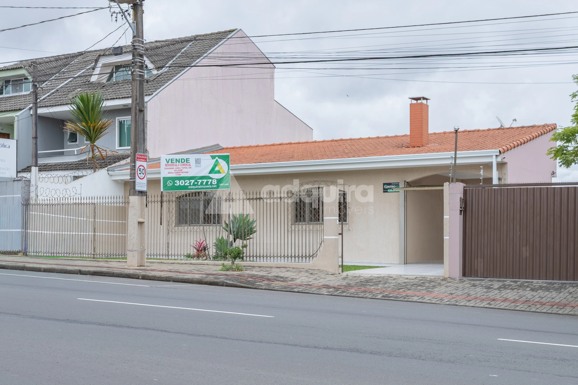 Casa Residencial Ou Comercial Porteira Fechada Jardim Carvalho, Ponta Grossa