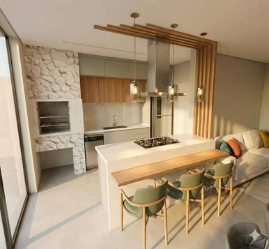 Casa à Venda Em Condomínio Fechado Com 140m², Contorno, Ponta Grossa