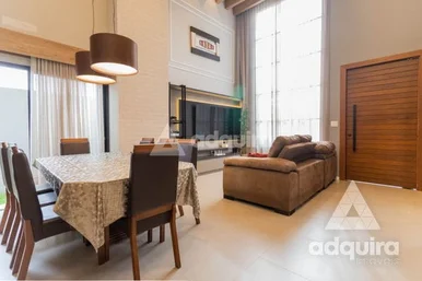 Casa à Venda 3 Quartos, 1 Suite, 2 Vagas, 325m², Jardim Carvalho, Ponta Grossa -